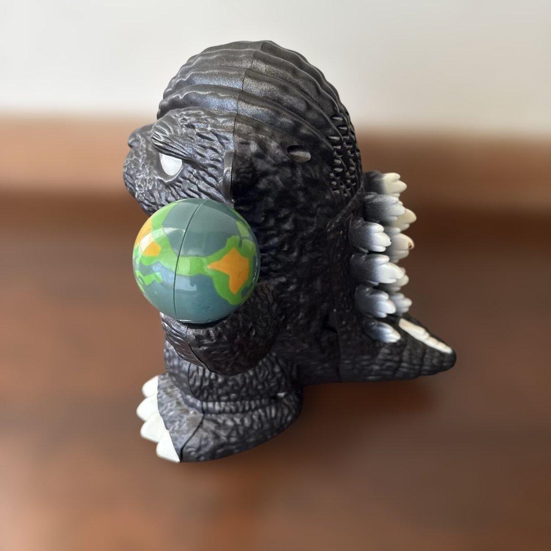 激レア】ゴジラ 目覚まし時計 動作確認 フィギュア型 - メルカリ