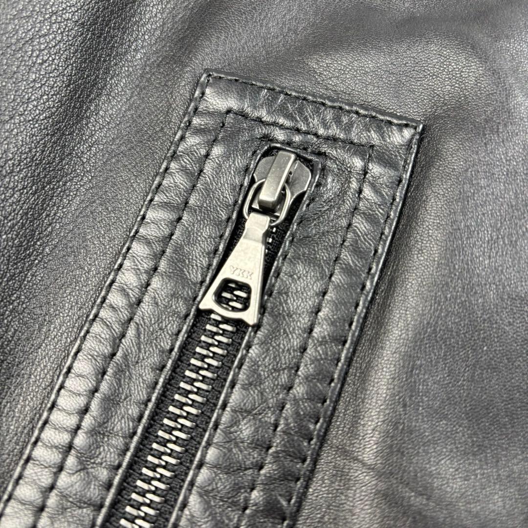 いまちゃん77 787-9様専用セオリー 羊革 シングル レザージャケット