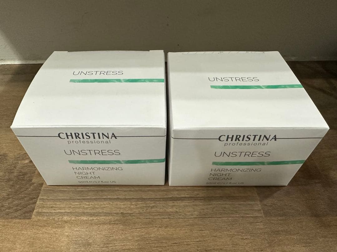 2つセット 新品 クリスティーナ アンストレス ハーモナイジングナイトクリーム クリスティーナ】アンストレス | ハーモナイジングナイトクリーム