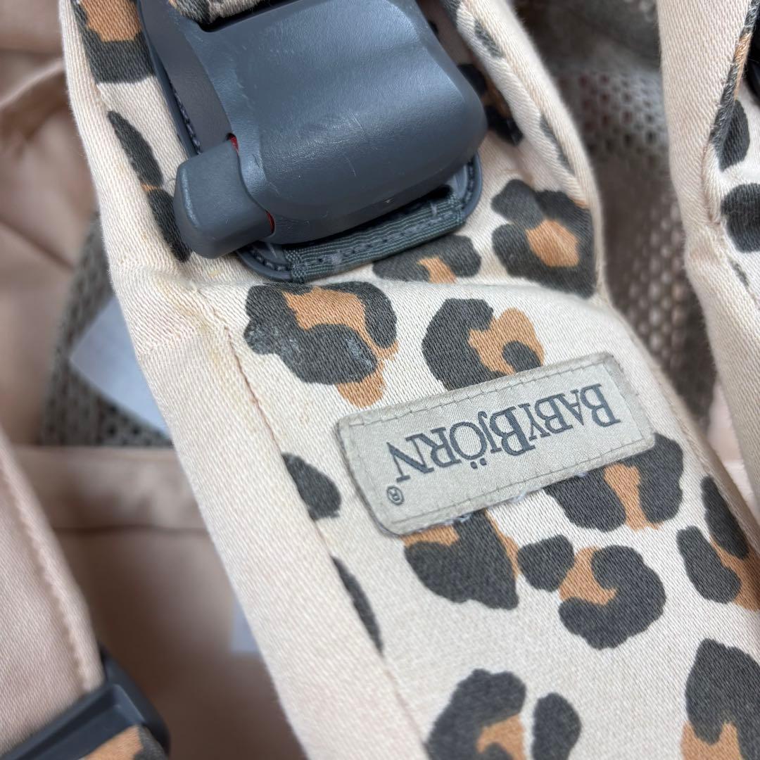ベビービョルン ONE KAI 抱っこ紐 レオパード 豹柄 希少 廃盤 - メルカリ