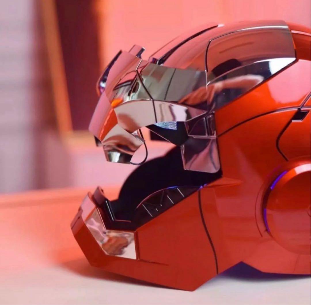 新品AUTOKINGアイアンマン マーク5 MK5 ヘルメット マスク 銀 - メルカリ