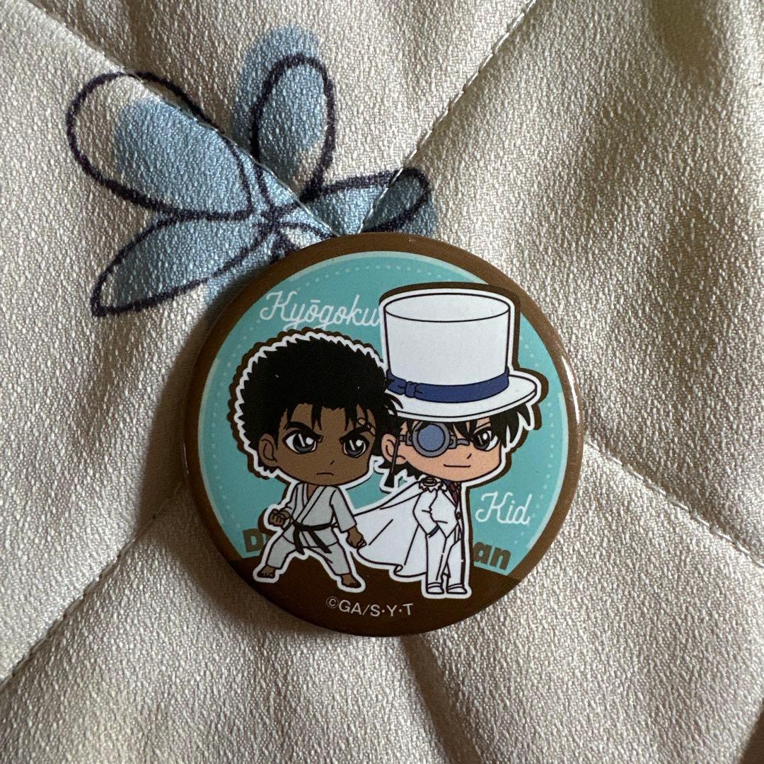 怪盗キッド・京極真 缶バッジ - メルカリ