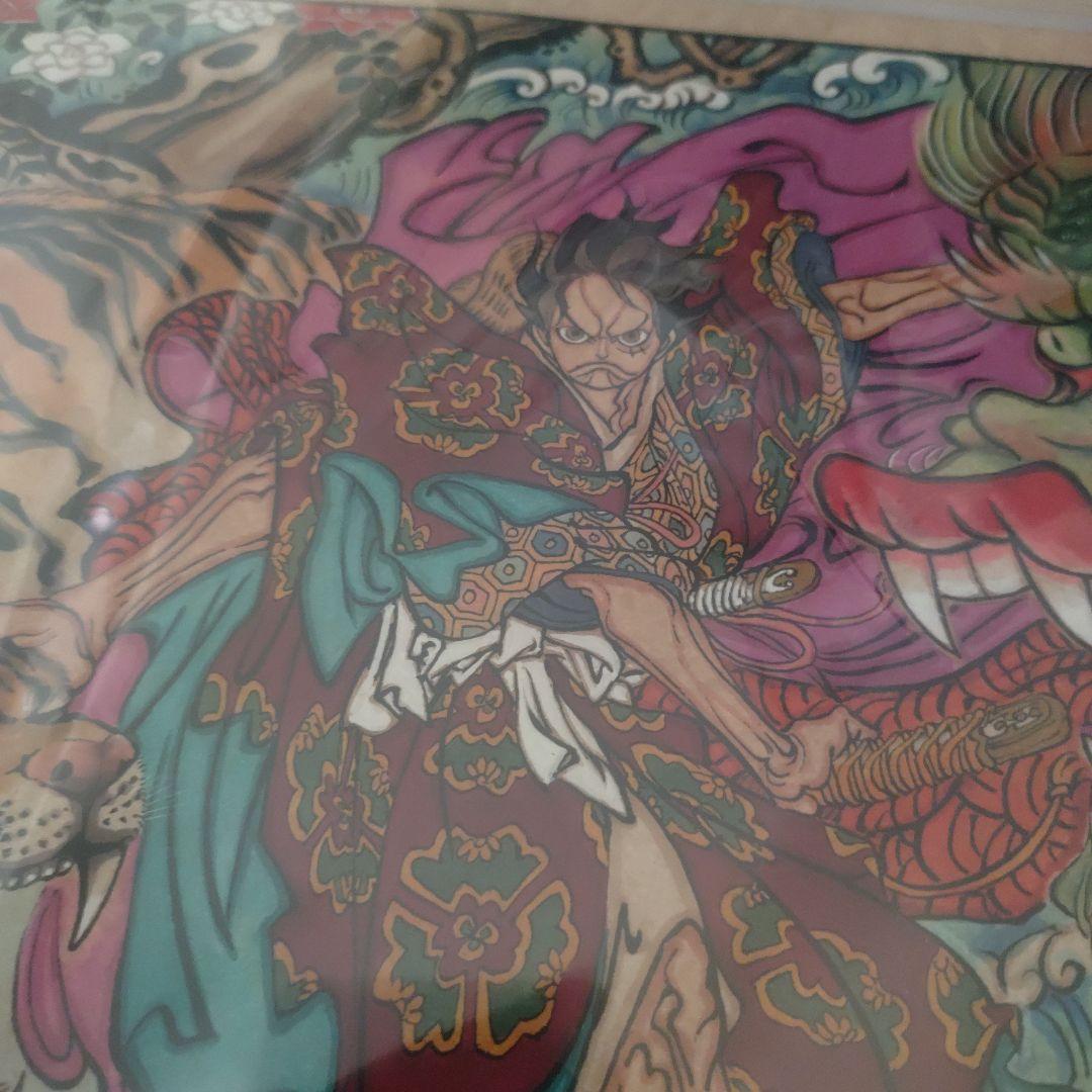ONE PIECE複製原画ルフィ&ゾロ&ナミ&竜虎 - メルカリ