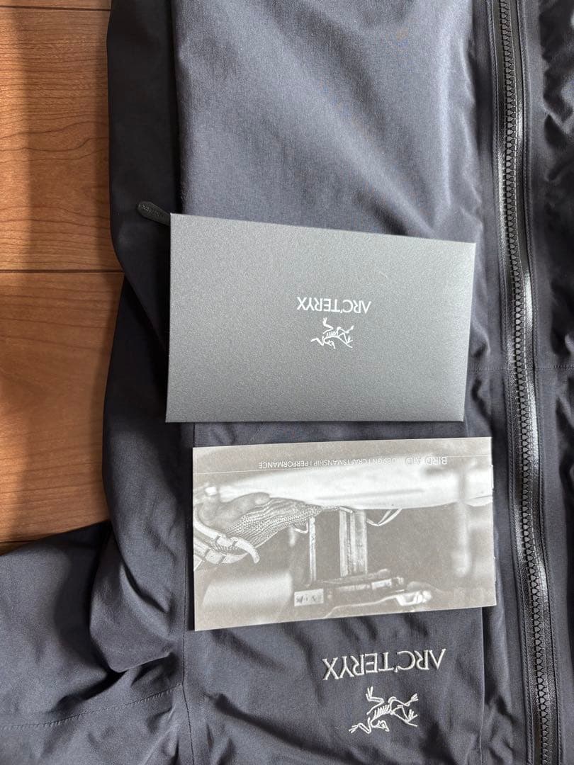 アークテリクス フィションsv ゴアテックスダウン インサレーテドBLACK