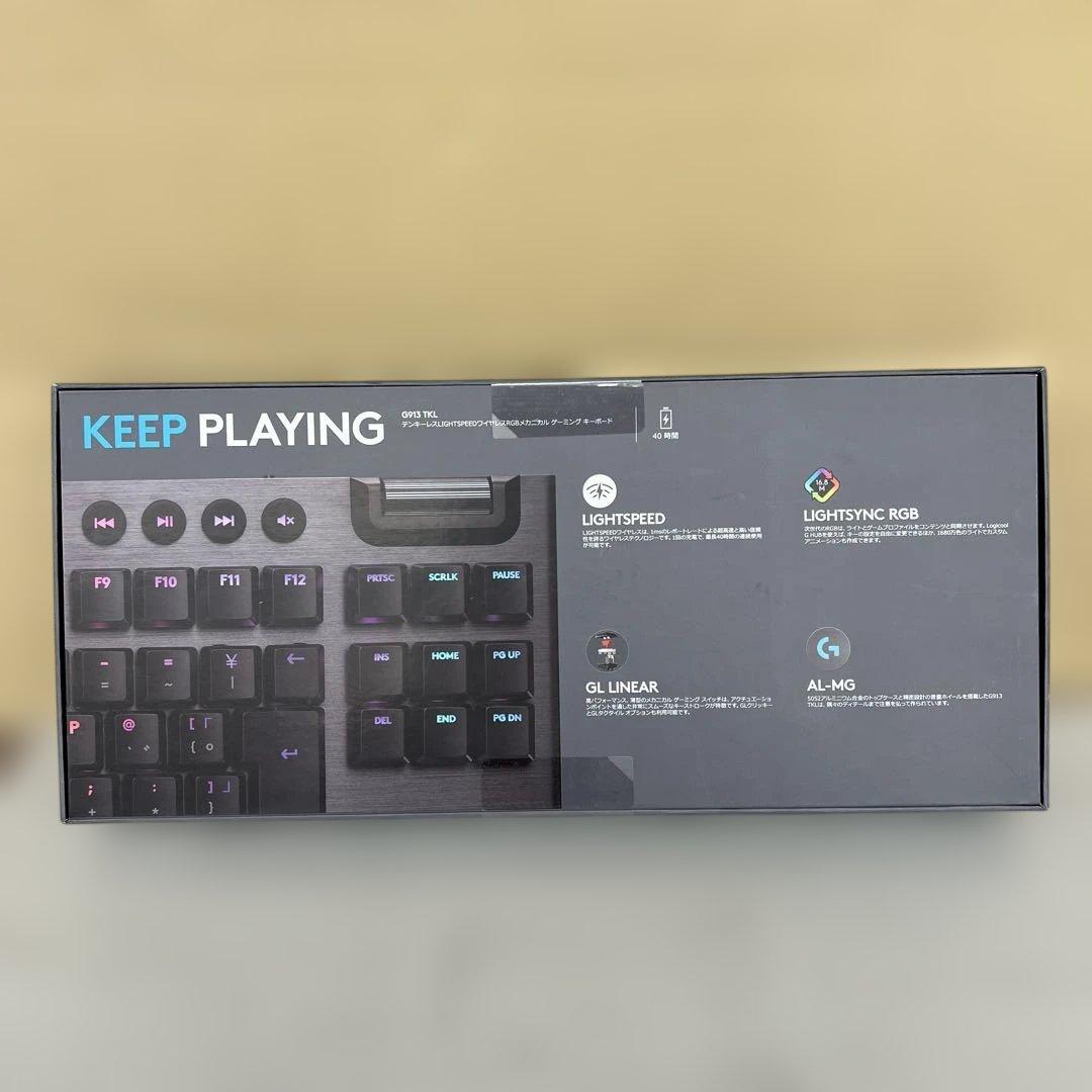 値下げ中512270未開封Logitech G913 TKL キーボード リニア - メルカリ