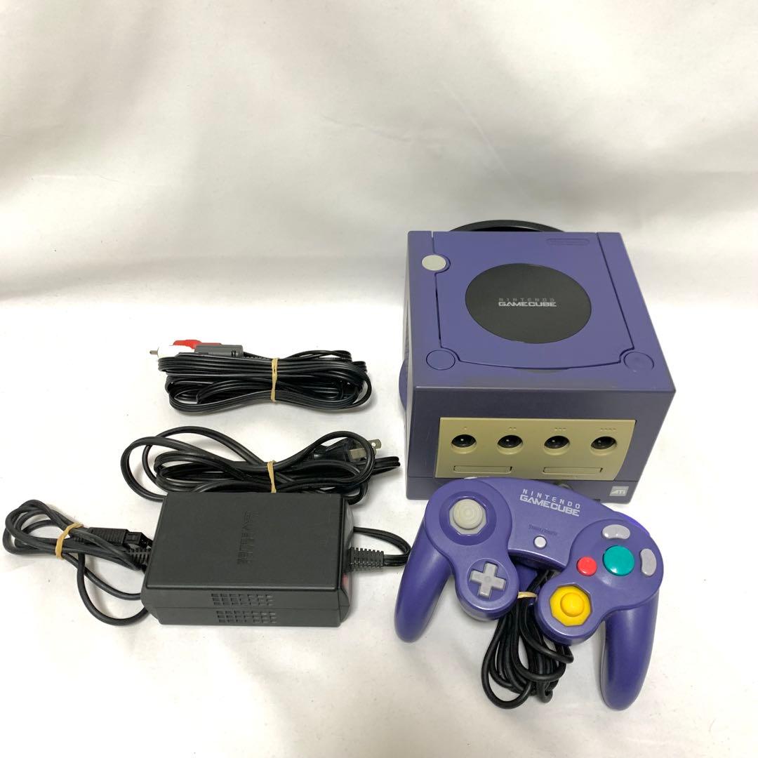 ニンテンドー ゲームキューブ GAMECUBE 本体 バイオレット 箱付き