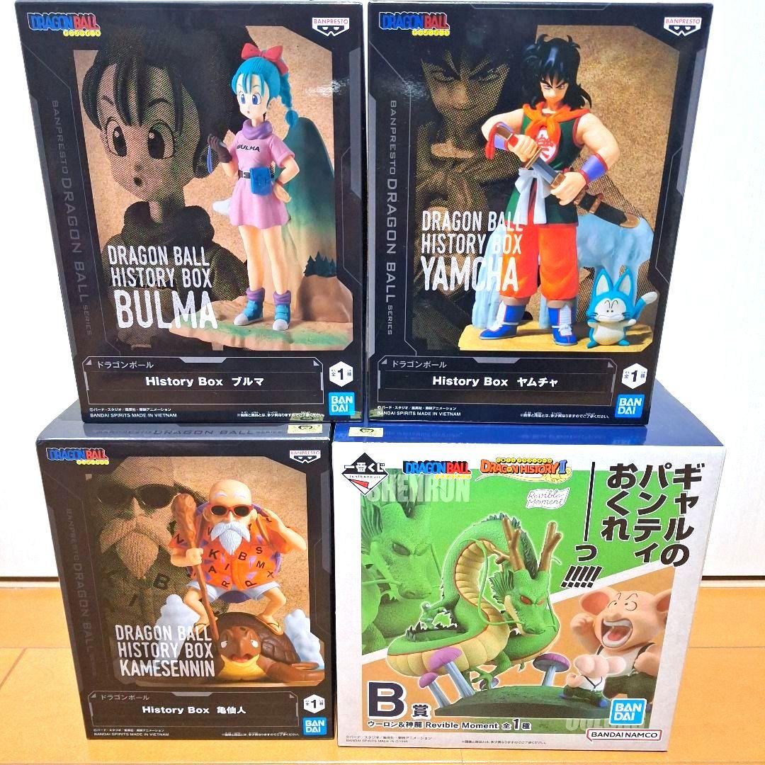 新品未開封】ドラゴンボール フィギュア 神龍 ブルマ ヤムチャ 亀仙人