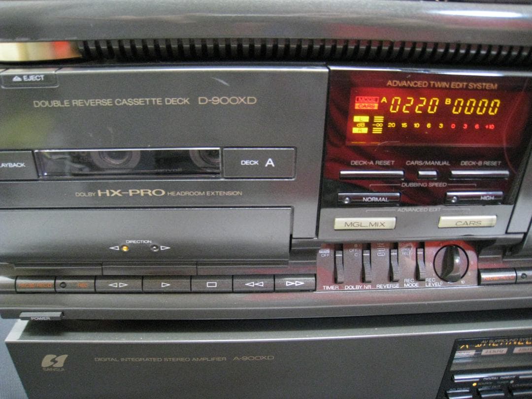 状態考慮] [送料無料] SANSUI 山水 システムコンポ 900XD - メルカリ