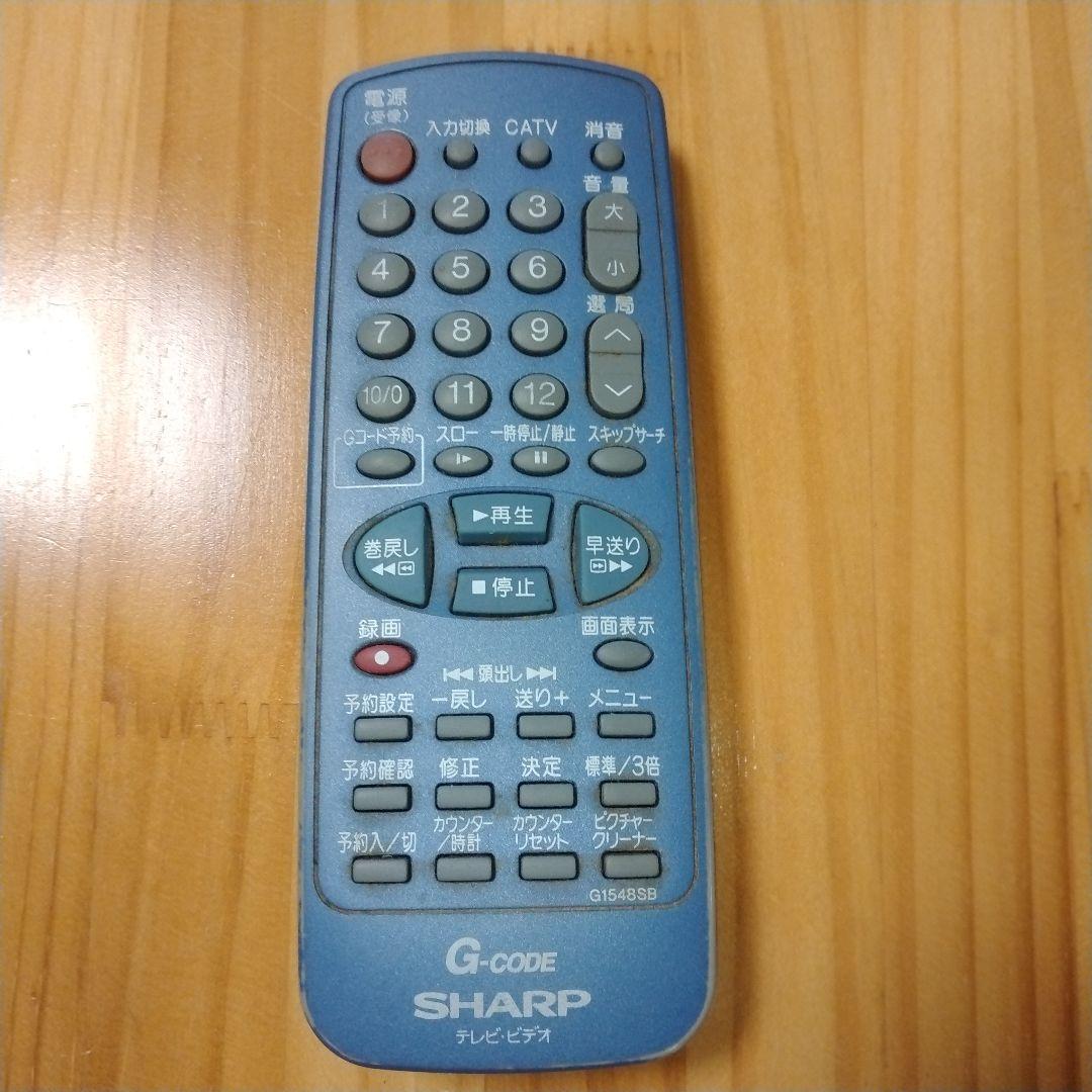 全国配送無料‼️シャープ 15型ブラウン管テレビビデオ<VT-15FN1