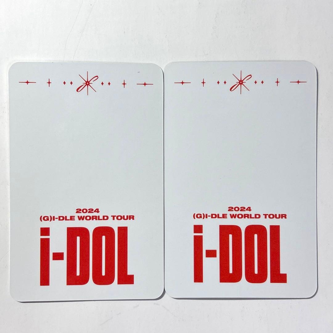 G)I-DLE WORLD TOURトレカ フォトカード セット シュファ - メルカリ