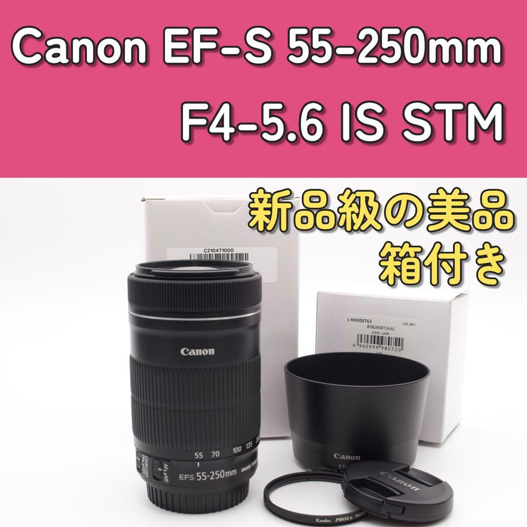 新品級美品✨Canon 55-250mm F4-5.6 IS STM 元箱付き Dodd Camera - CANON 55-250mm f4-5.6 IS STM Lens | STM Telephoto