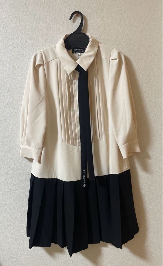 アプワイザーリッシェ〈CLATHASコラボ〉ボウタイプリーツミニ