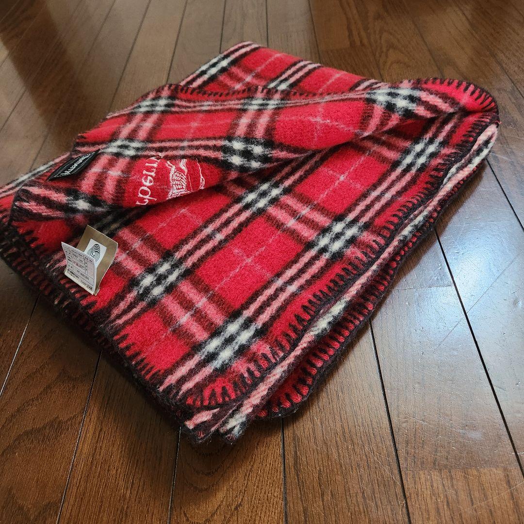 Burberrysバーバリーブランケット ウール100% - メルカリ