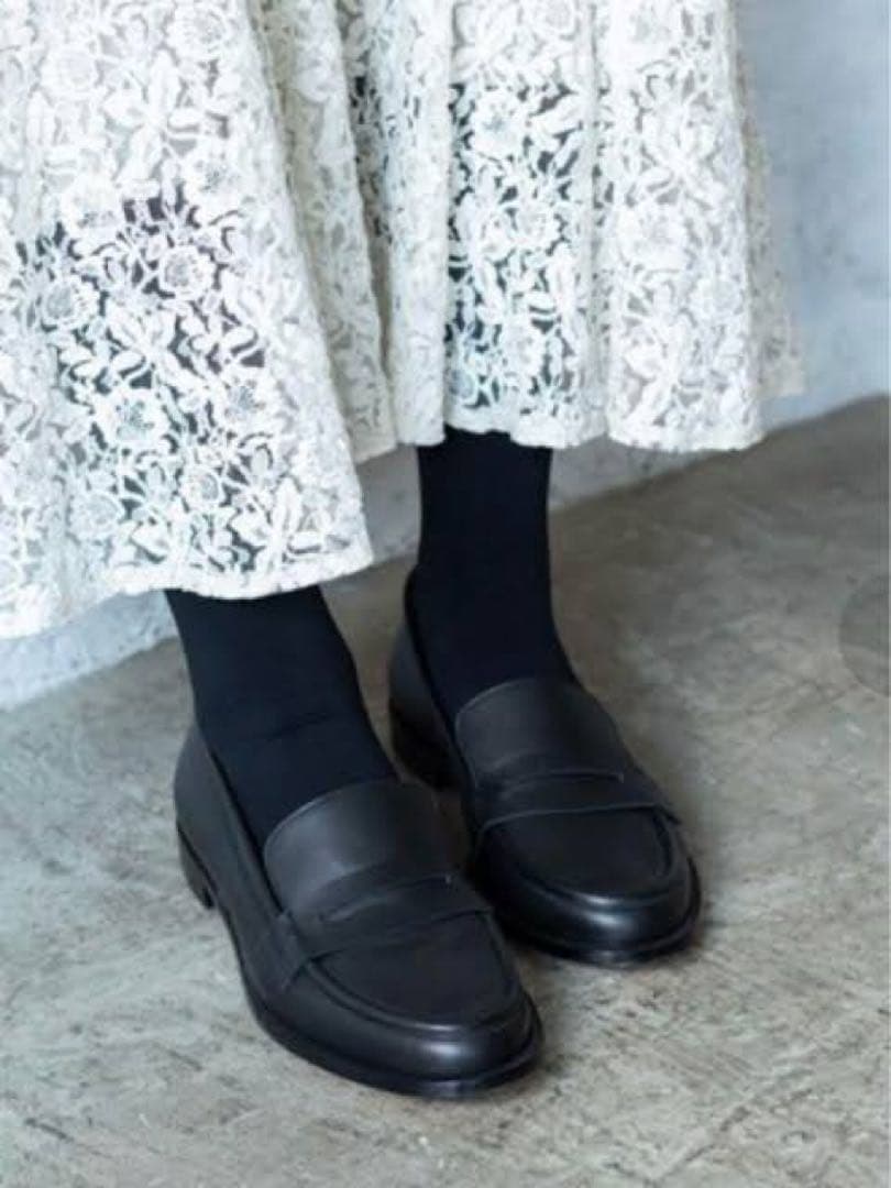 ycyc ！NEBULONI ブラックレザー ローファー　イエナ IENA IENA（イエナ）の「【NEBULONI E./ネブローニ】IENA別注 ローファー