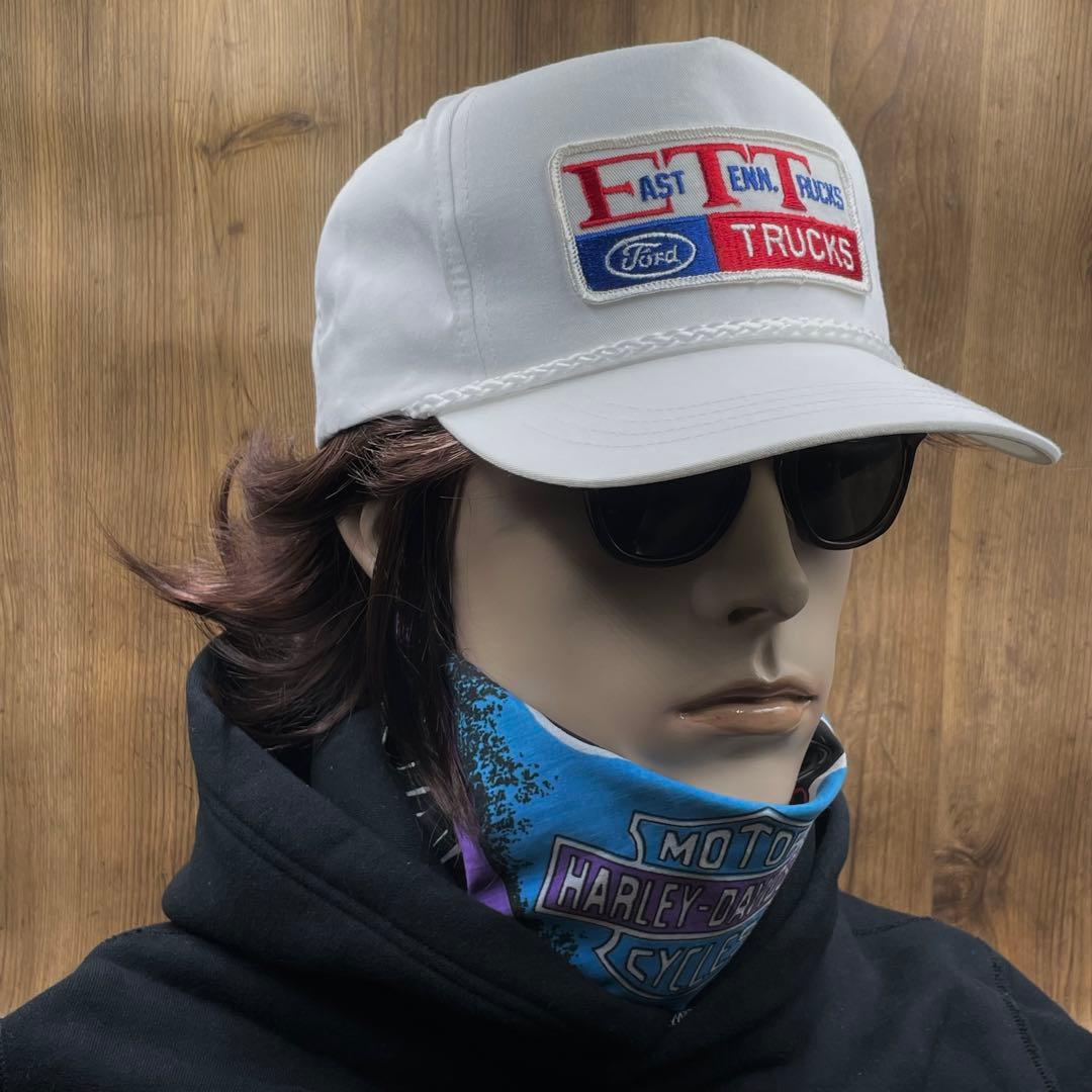 ビンテージ】アメカジトラッカーキャップTSY70s'Ford porkchop 帽子