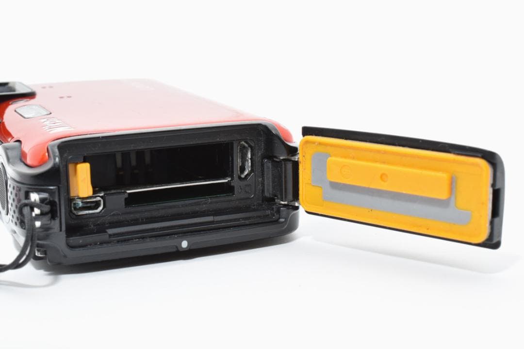 訳あり特価！ Nikon COOLPIX AW120 防水 オレンジ コンデジ - メルカリ