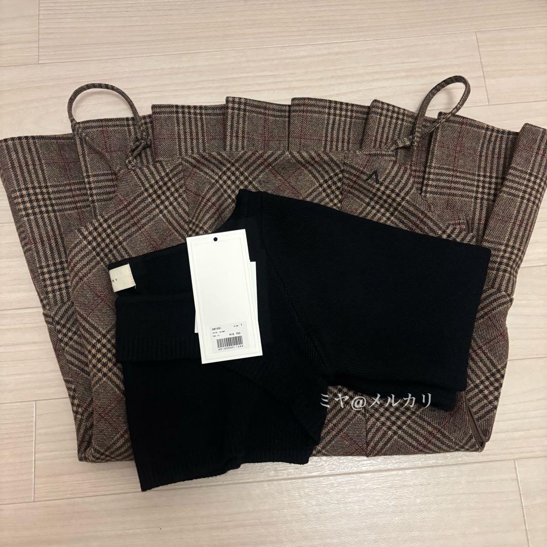 andmary Selena check mini dress - メルカリ