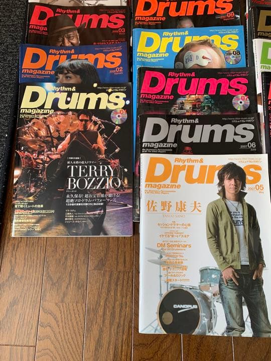 美品　レア　ドラムマガジン　37冊　CD10枚 2004-2008
