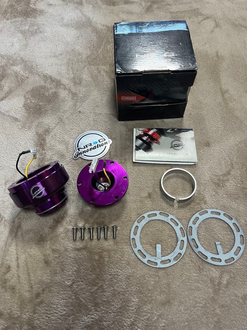 NRG クイックリリース パープル - パーツ在庫 処分 セール