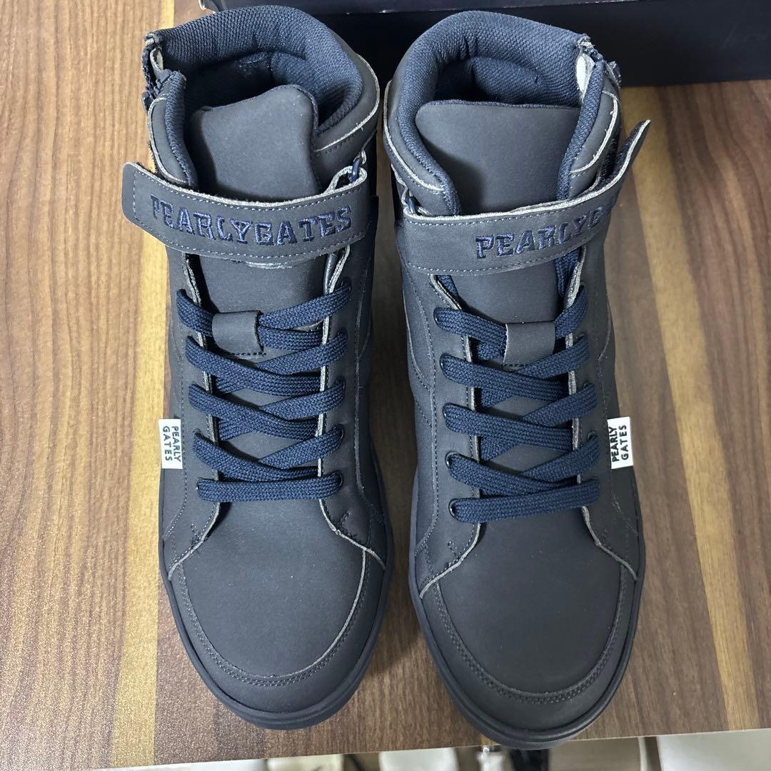 超美品 PEARLY GATES ハイカットゴルフシューズ 27.5cm