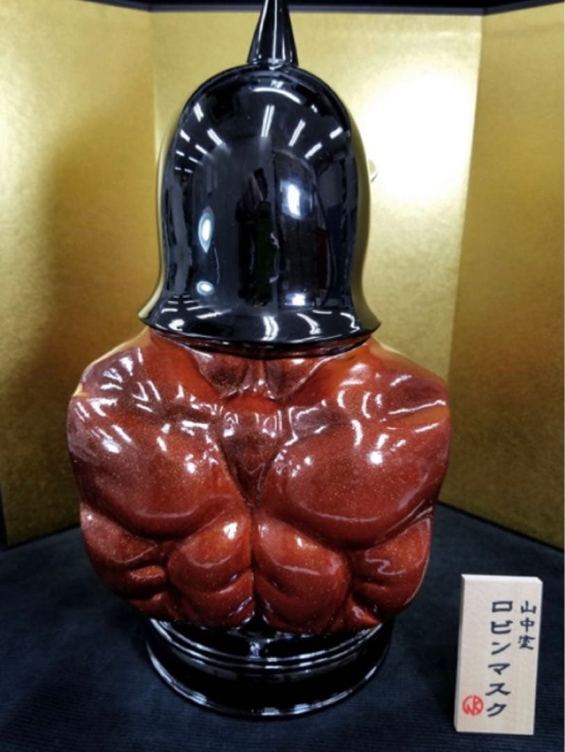 KIN29TOY 山中塗 ロビンマスク 胸像 ソフビ（漆塗りver.） - メルカリ