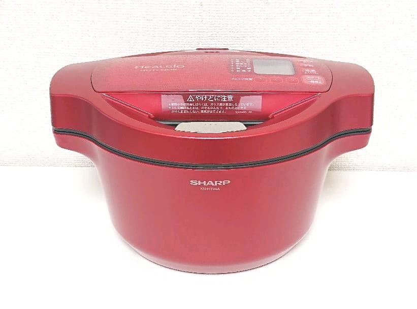シャープ KN-HT99A-R 電気無水鍋 ヘルシオホットクック 1.6L