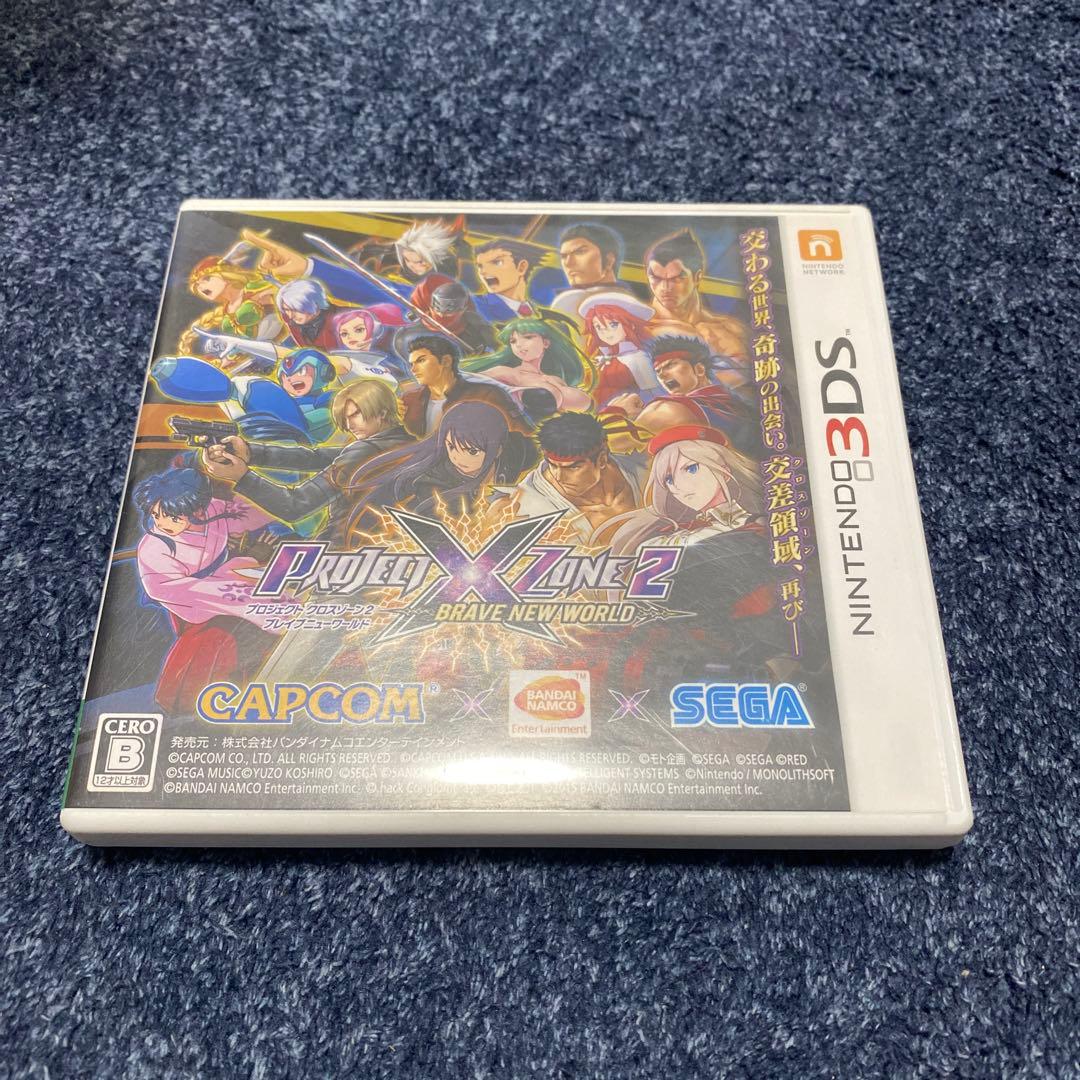 プロジェクトクロスゾーン2 ブレイブニューワールド　3DS PXZ2 PROJECT X ZONE 2 -BRAVE NEW WORLD-