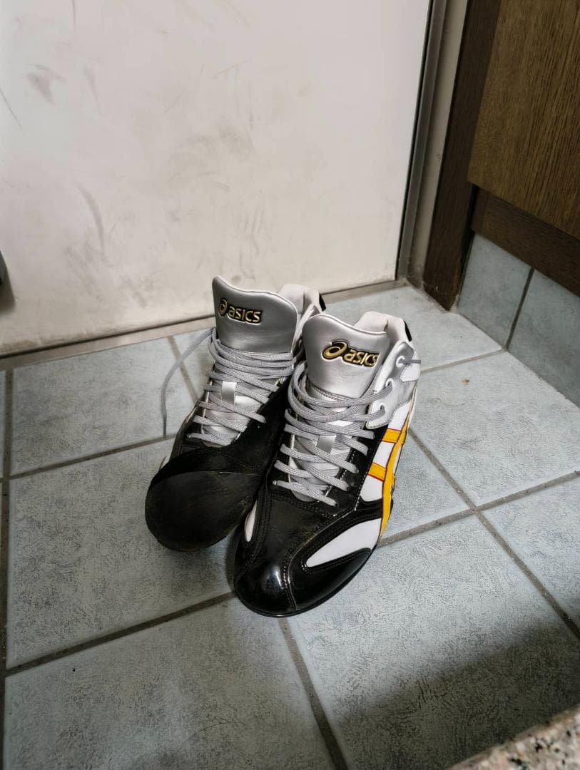 アシックス 野球 オーダースパイク 金具 28.5cm W ワイド 使用1回