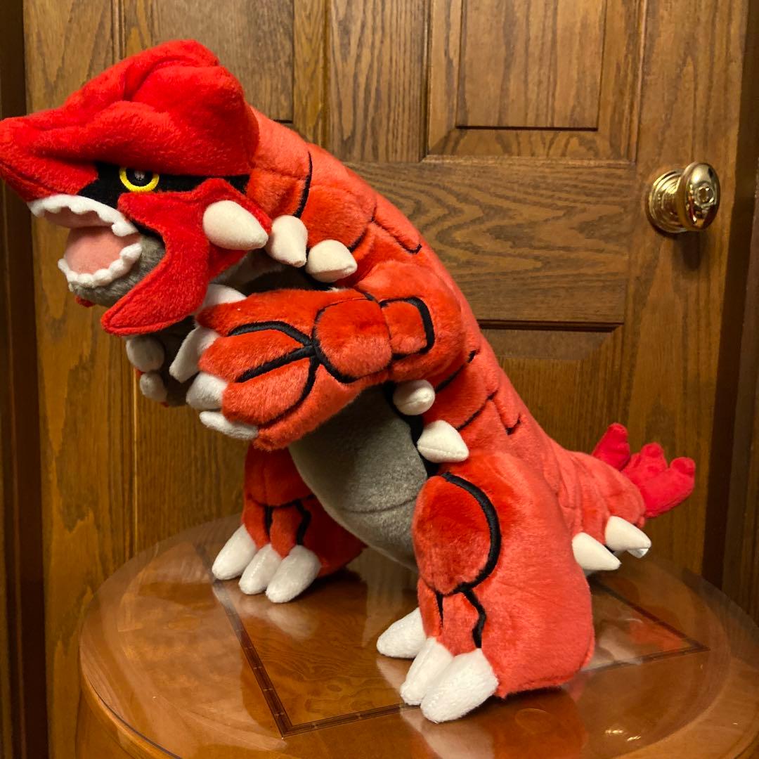 TOMY ポケモン グラードン BIG ぬいぐるみ タカラトミー 当時物 - メルカリ