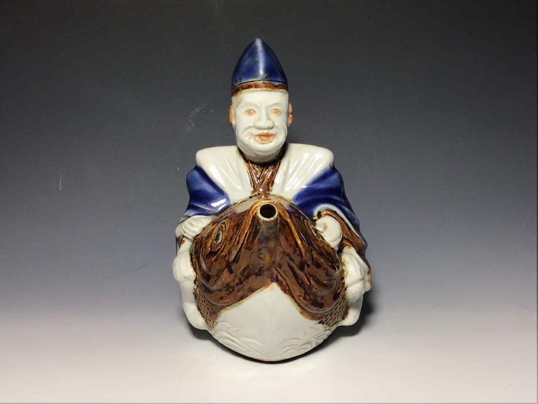 PRICE DOWN 」古平戸鯛恵比寿文水柱 - メルカリ