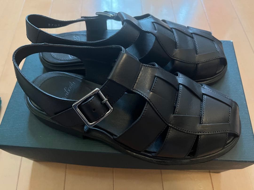 Paraboot IBERIS イベリス グルカサンダル　24.5cm ブラック