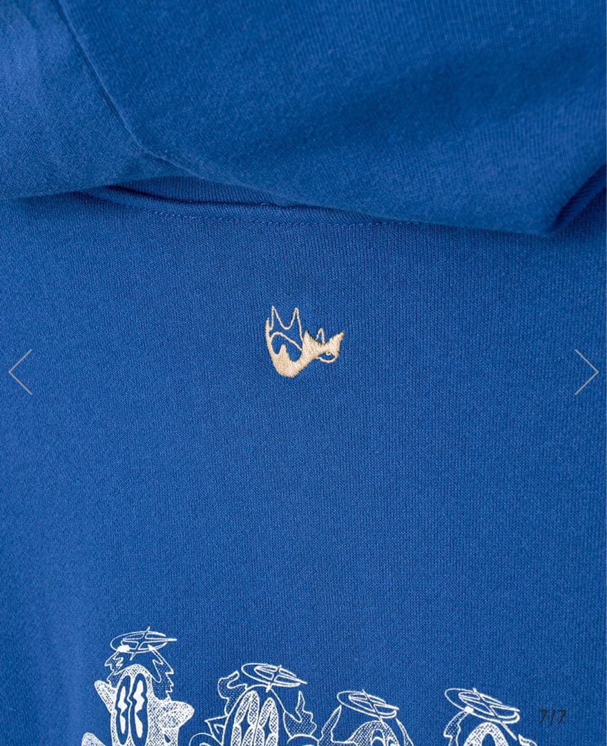 King Gnu フーディ KG IS DEAD HOODIE [ブルー] - メルカリ