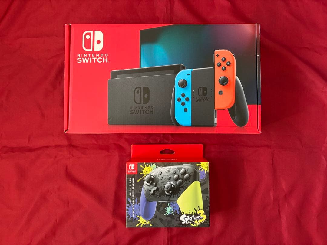 Nintendo Switch本体＋プロコンスプラver Amazon.com: NINTENDO Official Switch: Pro Controller - Splatoon 3