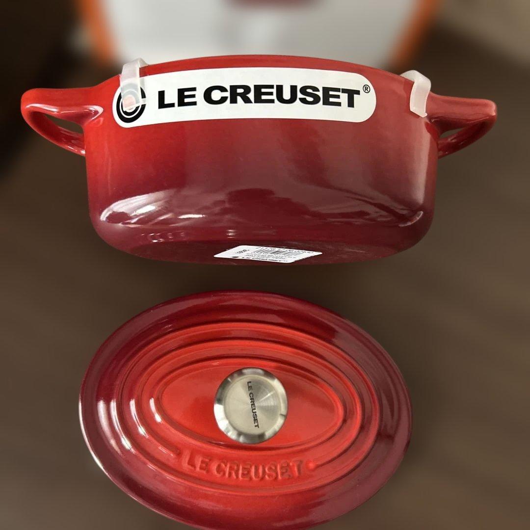 新品未使用] ル クルーゼ シグニチャー ココット オーバル 17cm - メルカリ