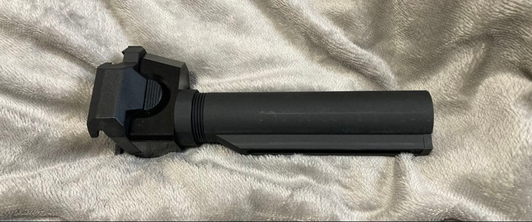 ASG Scorpion EVO用M4ストックアダプター バッファチューブセット APS 製 】 電動ガン M4シリーズ 対応 6ポジション ストックパイプ