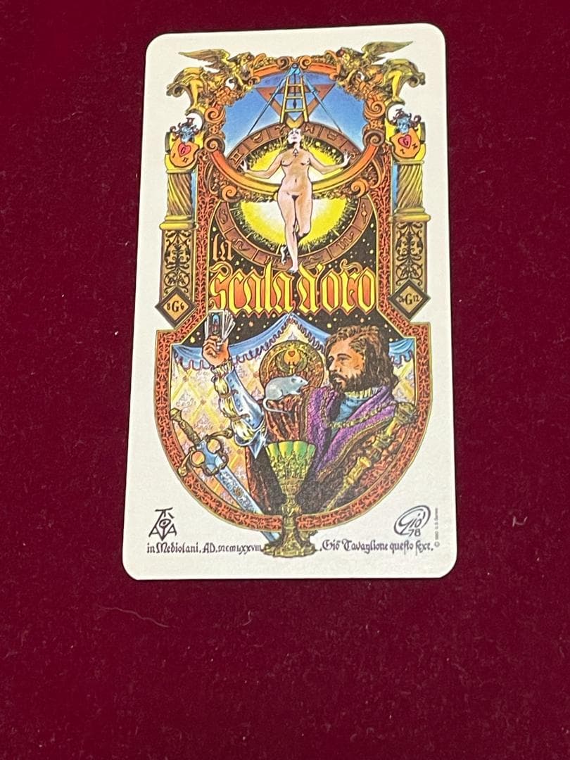 The Stairs Of Gold Tarot By Tavaglione - メルカリ