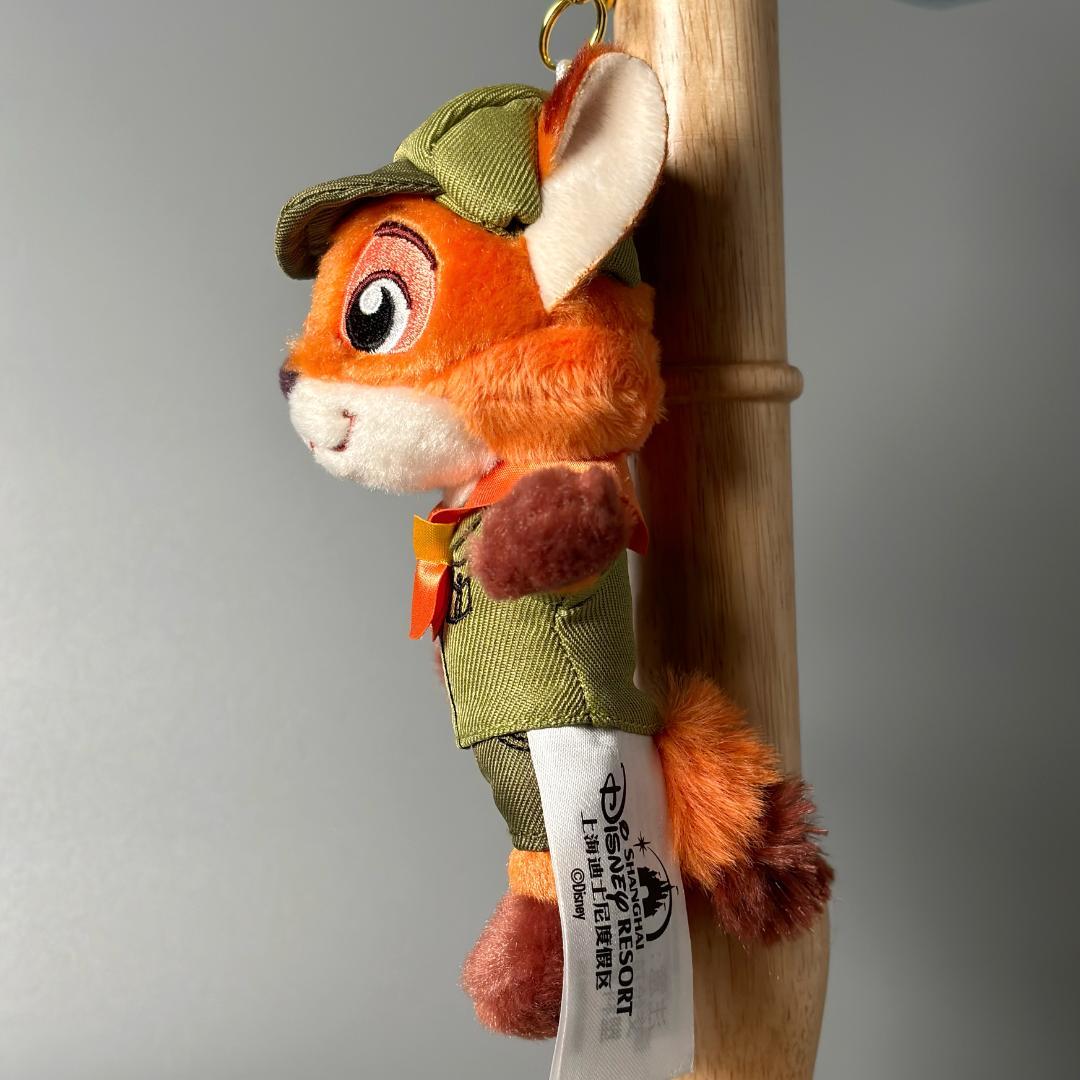 ディズニー ズートピア ニック ジュディ ぬいぐるみ キーホルダー