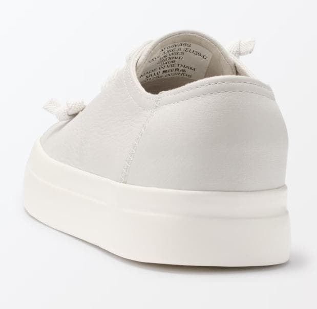 新品】MUJI Labo CAMPERコラボ レザーローカットスニーカー - メルカリ