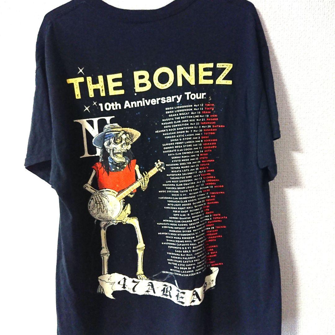 THE BONEZ 10th ANNIVERSARY Tシャツ - メルカリ