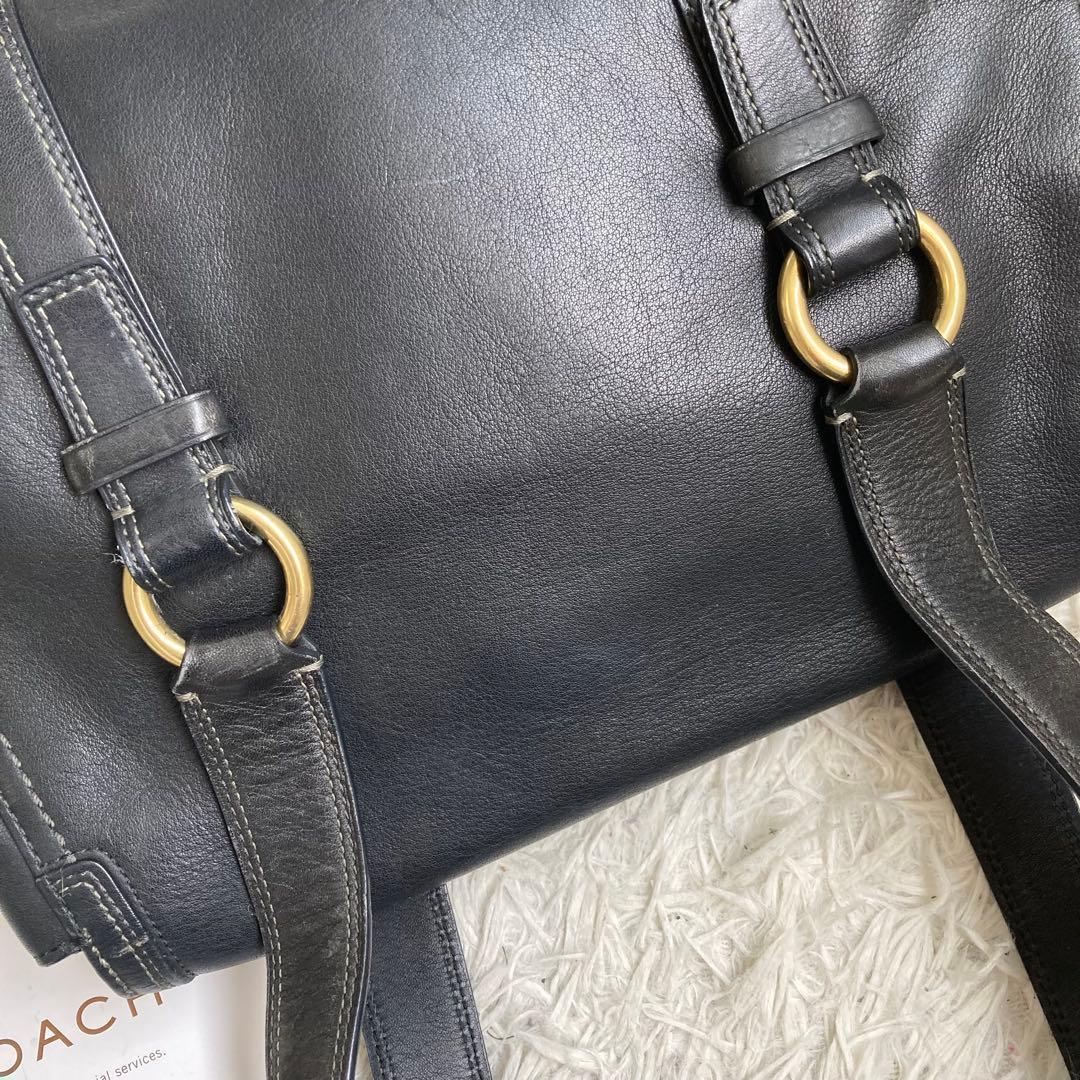 vintage coach old archive y2k ミニボストン 黒 - メルカリ