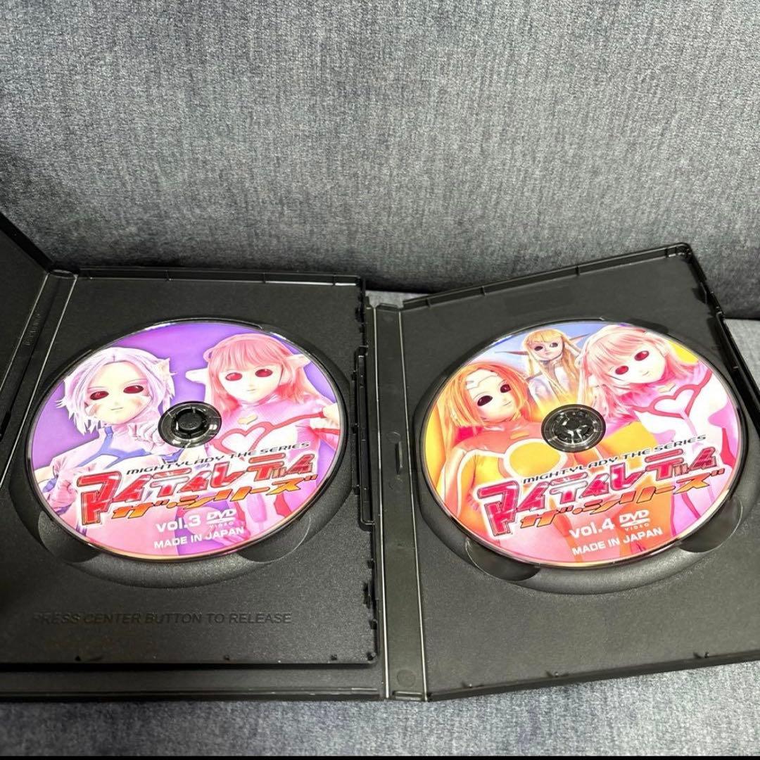 マイティレディ ザ・シリーズ 全6巻セット DVD 特撮 木嶋のりこ 優希