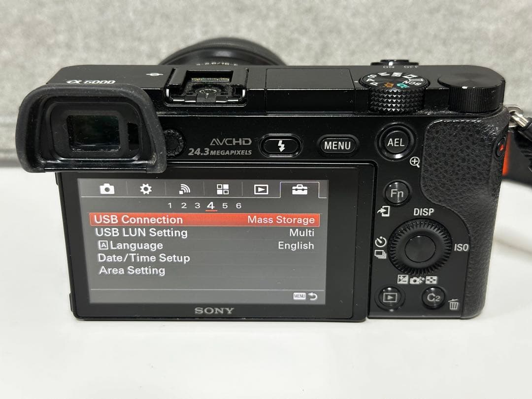 SONY α6000 APA-Cカメラ 海外仕様