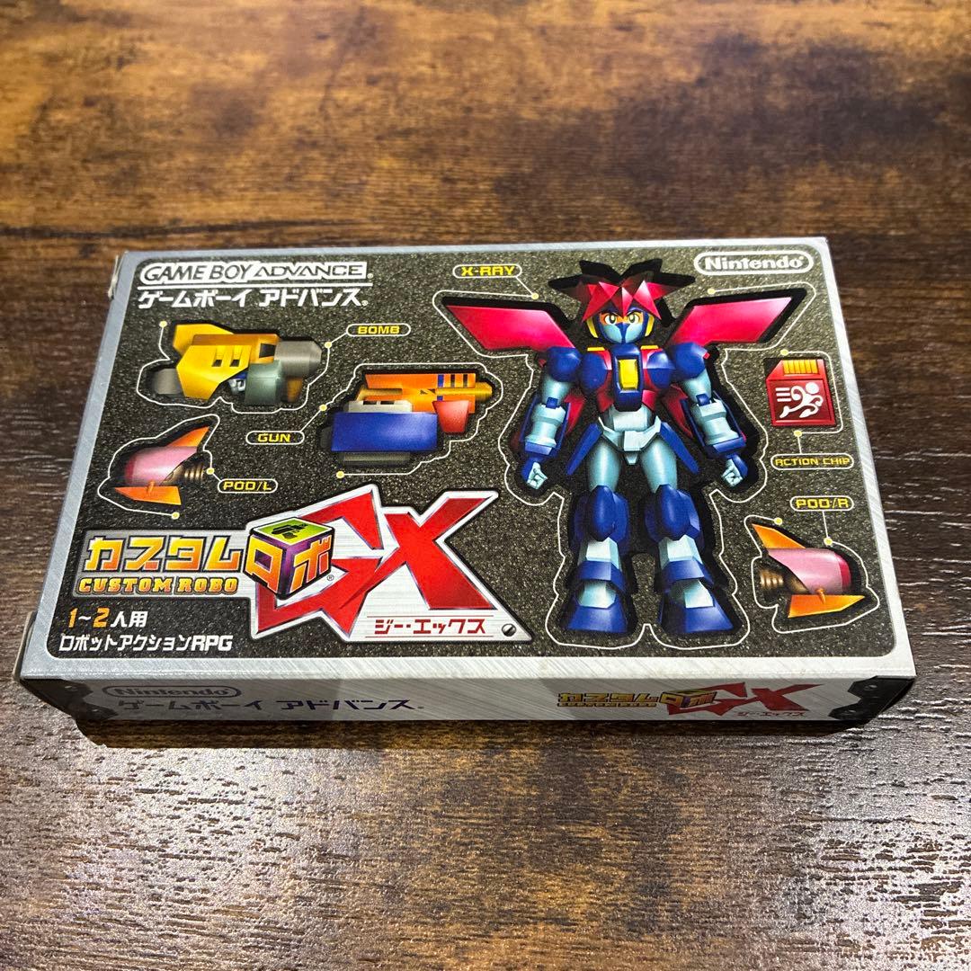 カスタムロボGX（GBA） 美品 箱・説明書あり 動作確認済 - メルカリ