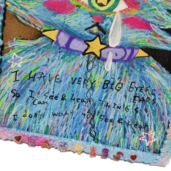 一点物アート】SADNESS-嘆きのうさぎ-【A3サイズ. 現代アート - メルカリ