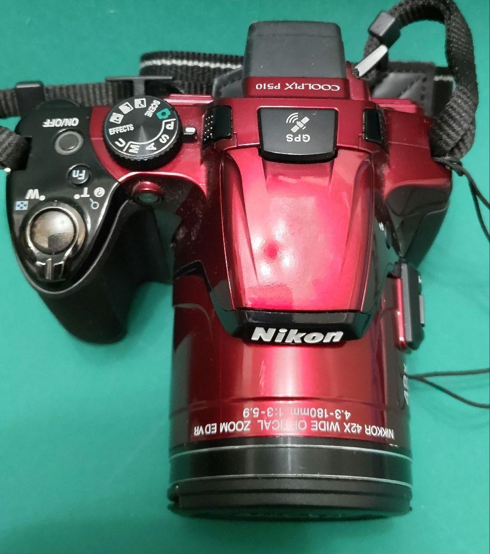 動作品】光学42倍 Nikon COOLPIX P510 元箱、バッテリー3個 - メルカリ