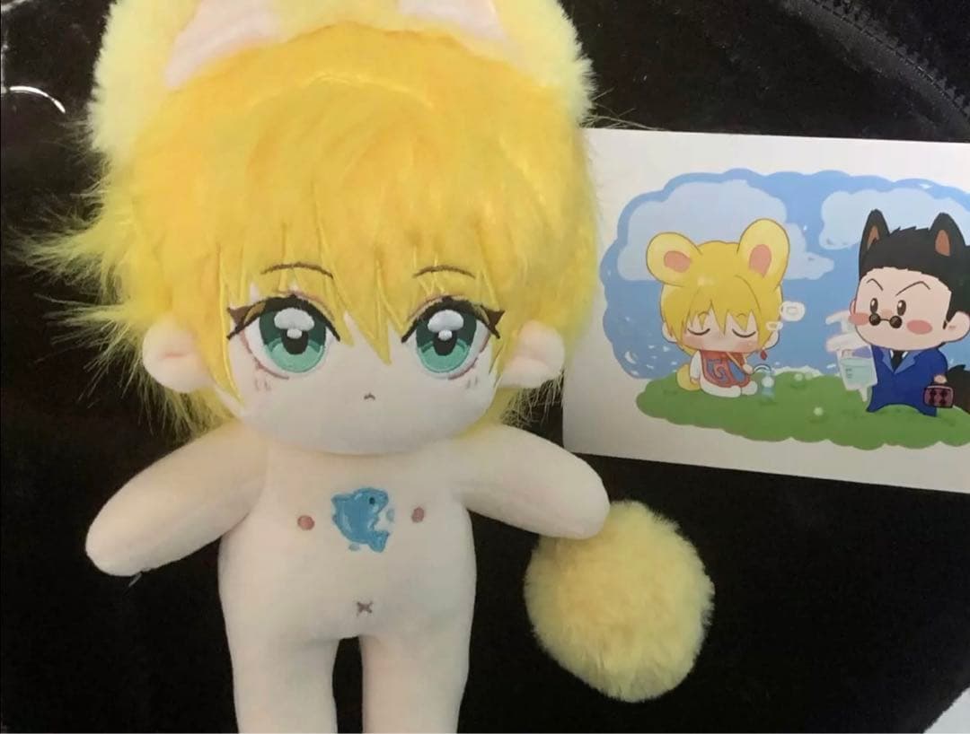 ☆【数量限定】ハンターハンター クラピカ 20cm ぬいぐるみ《猫耳付き