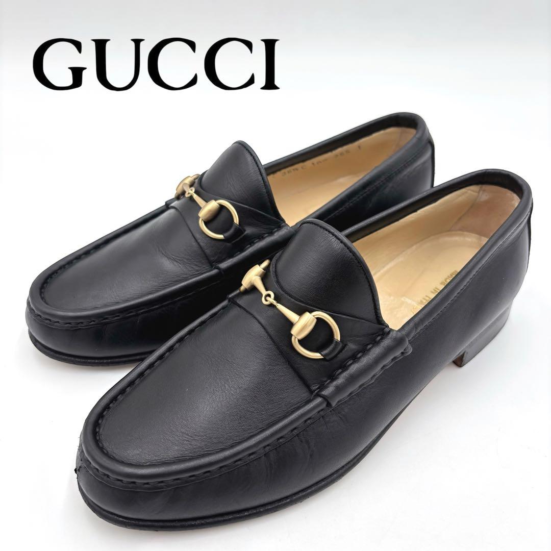 専用GUCCI グッチ ホースビット レザー ローファー 36 約23㎝ 黒 楽天市場】GUCCI グッチ ローファー 577236 DS800 レディース レザー