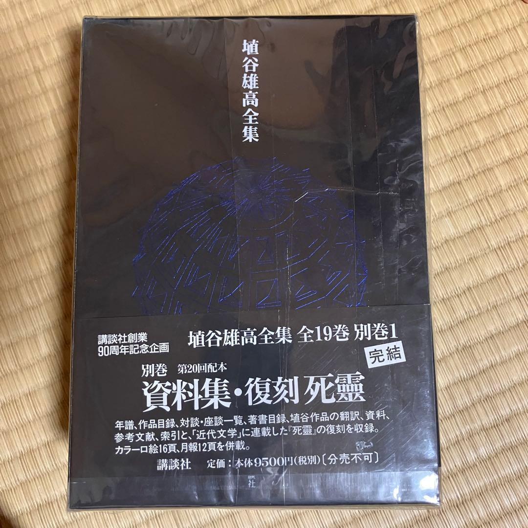 埴谷雄高全集 別巻 資料集・復刻死霊 講談社 埴谷雄高全集 別巻『資料集・復刻死靈』』（埴谷 雄高）｜講談社