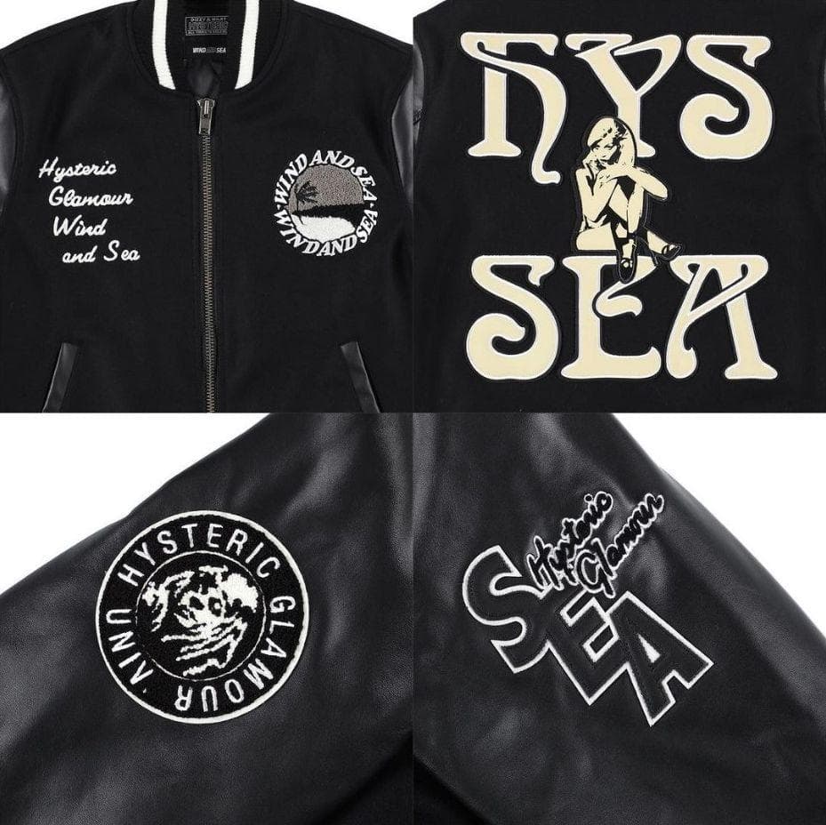 キムタク WIND AND SEA HYSTERIC GLAMOUR スタジャン