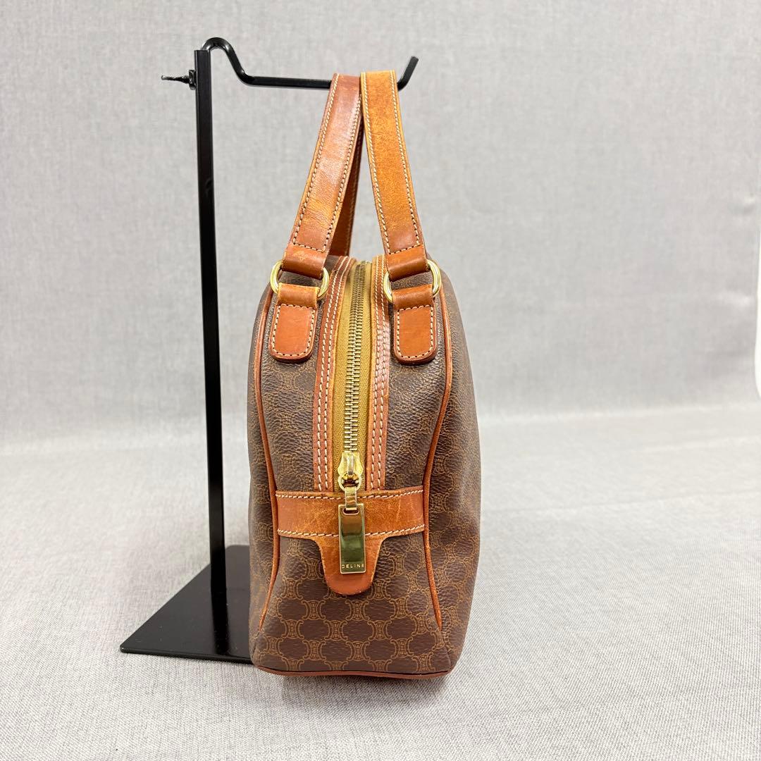 CELINE セリーヌ マカダム ハンドバッグ トリオンフ PVC ヴィンテージ